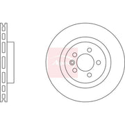 Apec 2 x Vented Front Brake Discs DSK2954