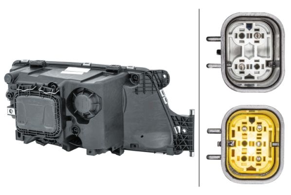 Hella Headlight Headlamp PY21W Left