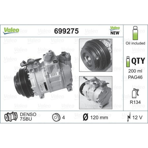 Valeo Air Conditioning Compressor 699275