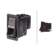 Hella Hazard Warning Light Switch 7 Connectors 6HH 004 570-451