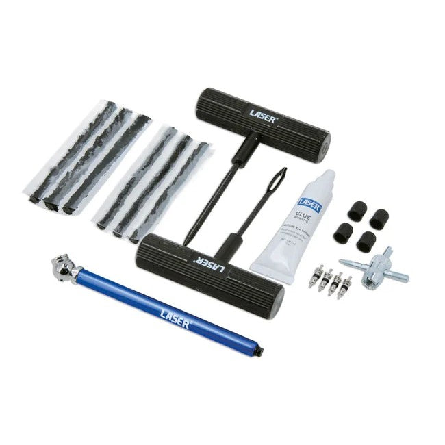Laser Tools Emergency Tyre Repair Kit 19pc - PL