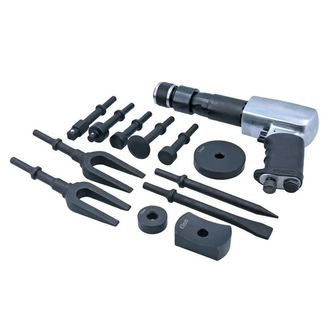 Laser Tools Air Hammer Chisel Set 13pc - PL