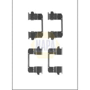 NAPA Brake Pad Accessory Fitting Kit Front NFK1193