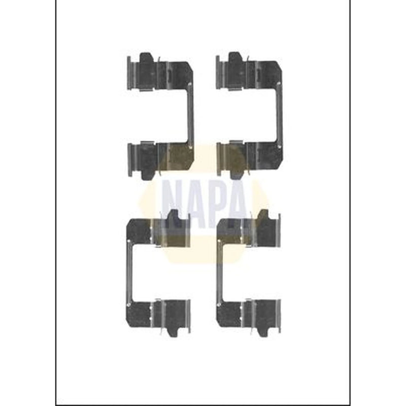 NAPA Brake Pad Accessory Fitting Kit Front NFK1193