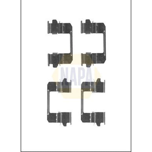NAPA Brake Pad Accessory Fitting Kit Front NFK1193