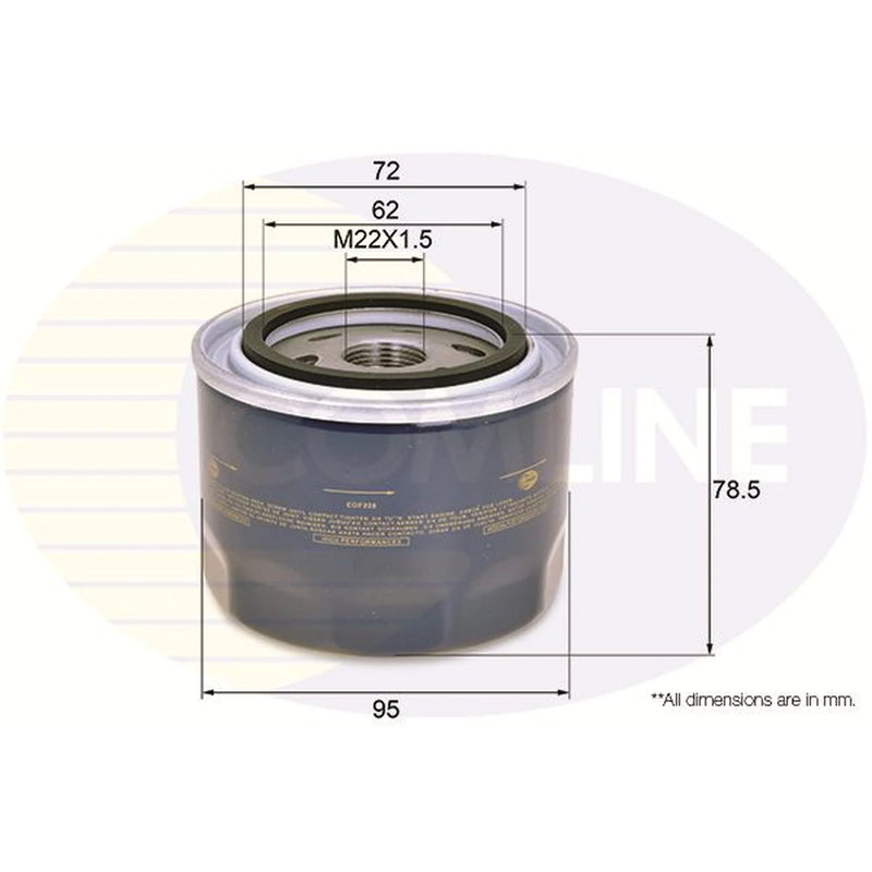 Comline Engine Oil Filter EOF228