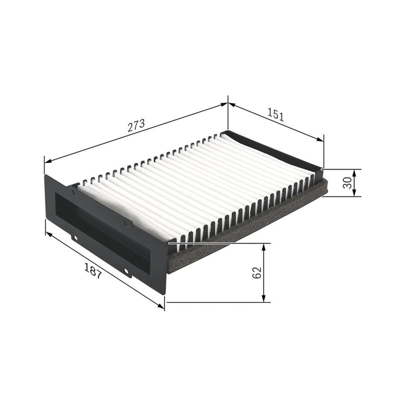 Bosch Cabin Air Filter (Pollen Filter) 1 987 432 210