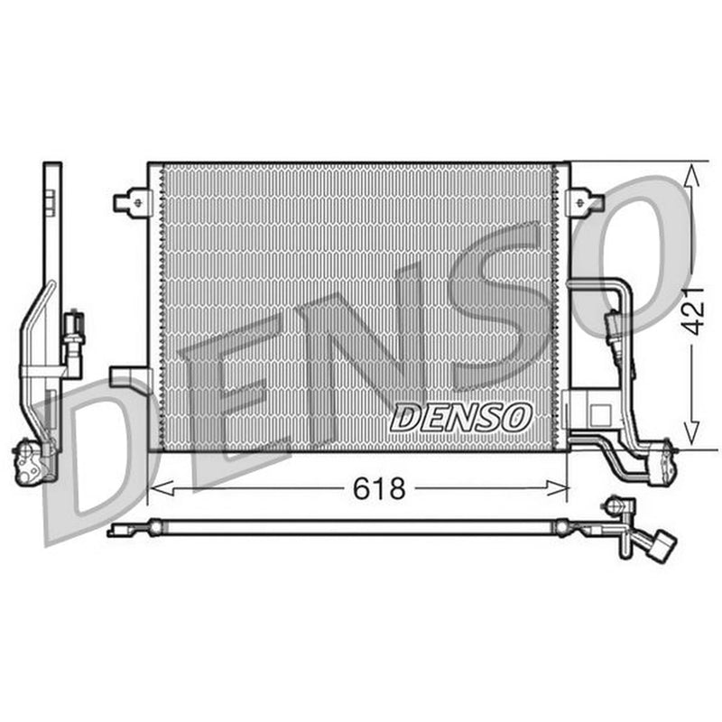 Denso Air Conditioning Condenser DCN32018