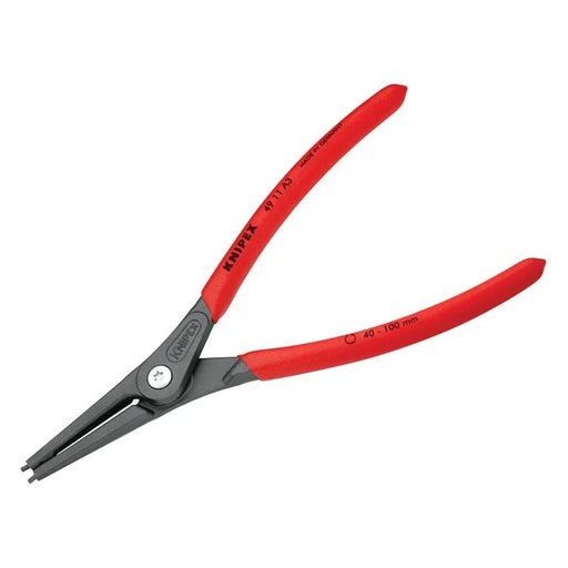 KNIPEX 49 11 A3 Precision Circlip Pliers External Straight 40-100mm