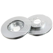 Borg & Beck 2 x Vented Front Brake Discs BBD5239