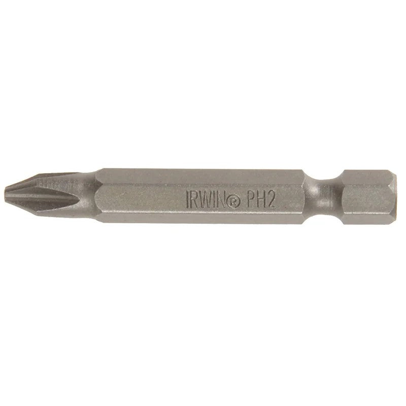 IRWIN® Phillips Power Insert Bits PH2 50mm (Pack 2) - 10504396