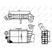 NRF Intercooler (Charge Air Cooler) 30142A