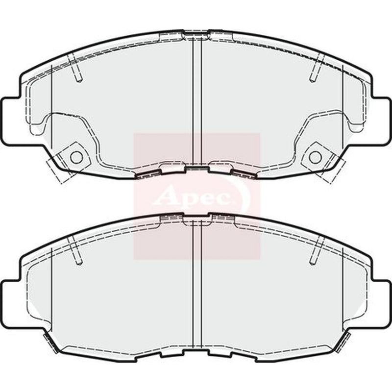 Apec Front Brake Pad Set PAD1848
