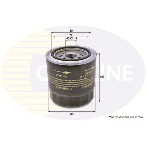 Comline Engine Oil Filter CTY11142