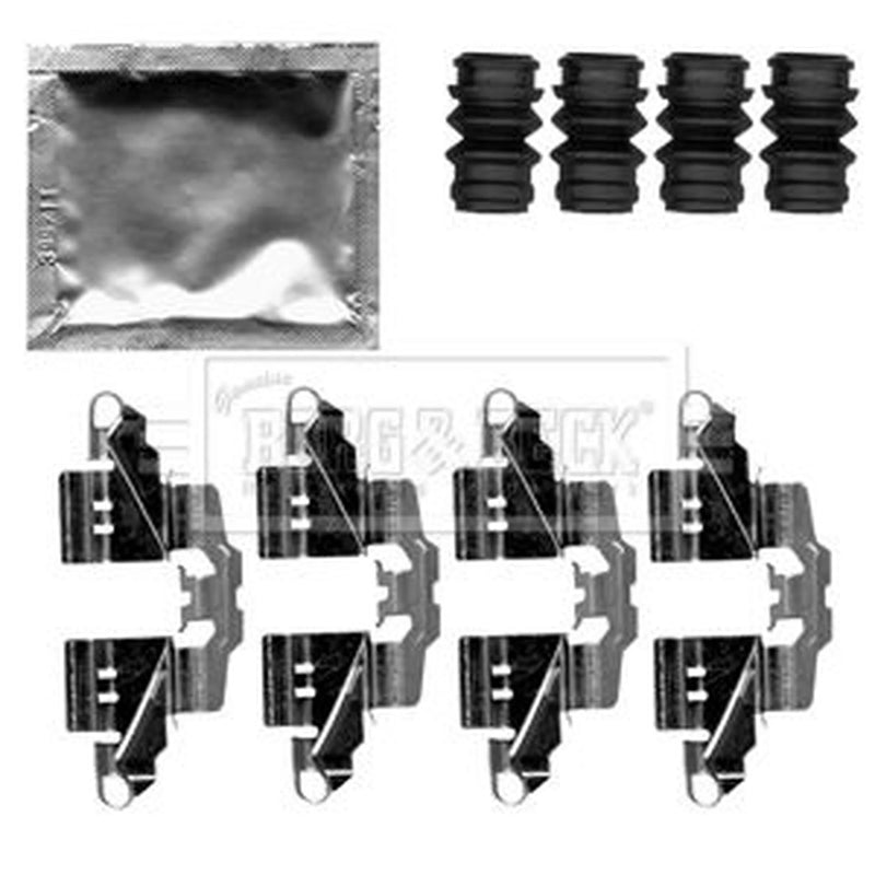 Borg & Beck Brake Pad Accessory Fitting Kit Rear BBK1339
