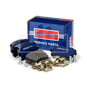 Borg & Beck 4 x Rear Brake Pad Set BBP2044