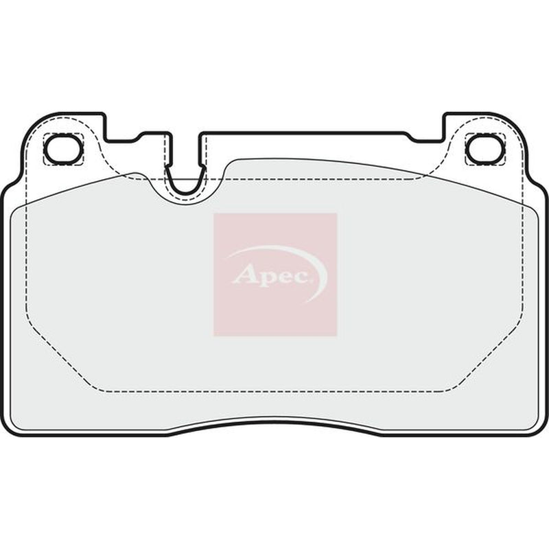 Apec Front Brake Pad Set PAD1936