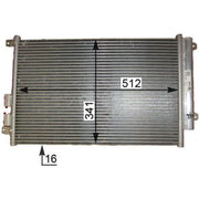 Mahle Air Conditioning Condenser AC 809 000P