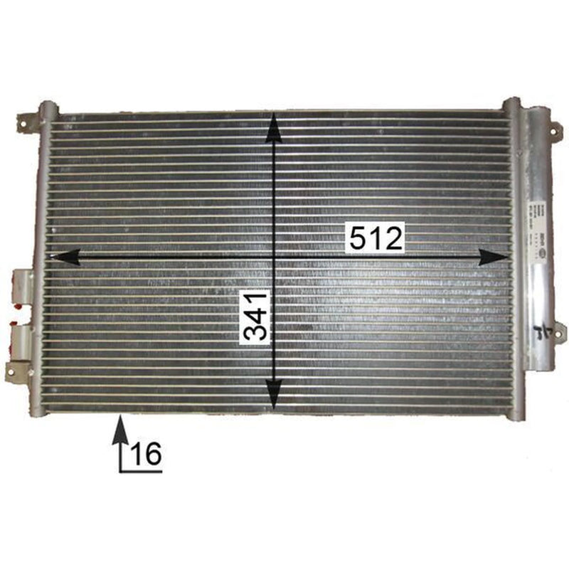 Mahle Air Conditioning Condenser AC 809 000P