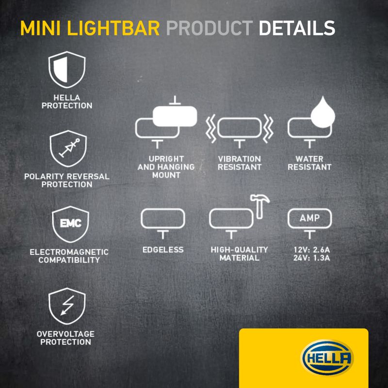Hella High Beam Headlight 1FB 358 176-201