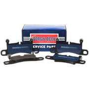 Borg & Beck 4 x Rear Brake Pad Set BBP2350