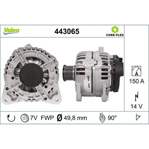 Valeo Car Alternator 12V 443065