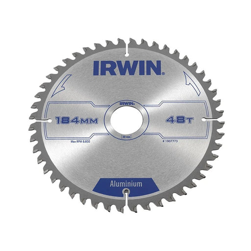 IRWIN® Professional Aluminium Circular Saw Blade 184 x 30mm x 48T TCG - 1907773
