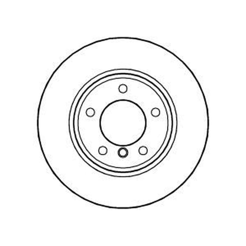 Abtex 2 x Vented Front Brake Discs BD869V