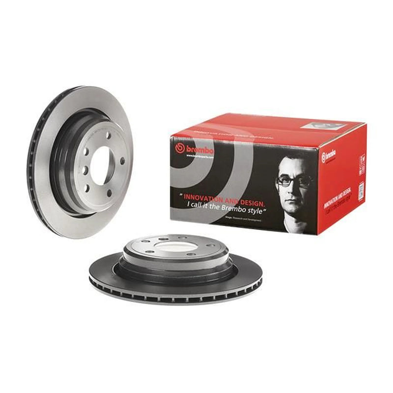Brembo 2 x Internally Vented Rear Brake Discs 09.6841.11