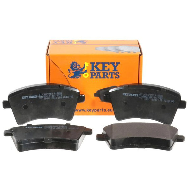 Key Parts 4 x Front Brake Pad Set KBP2152
