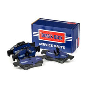 Borg & Beck 4 x Rear Brake Pad Set BBP1798
