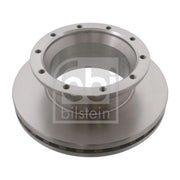 Febi 2 x Internally Vented Rear Brake Discs 101727