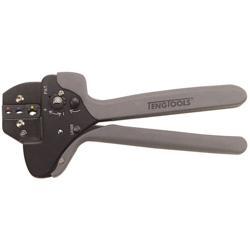 Teng Tools Ratcheting Crimping Plier CP52 with 3 Heads