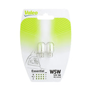 Valeo 2 x Indicator Turn Signal Bulb W2.1x9.5d 12V 5W 032116
