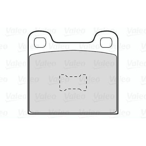 Genuine Valeo Brake Pads Ess Fits MercedesR107 Front/Rr Valeo  - Town Parts