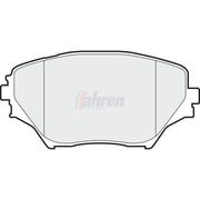 Fahren Front Brake Pad Set FBP3327