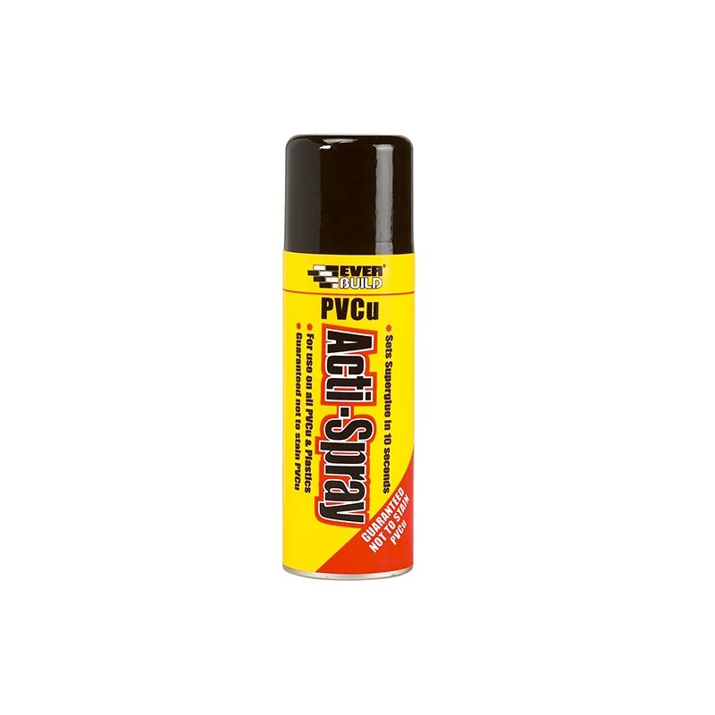 Everbuild Sika PVCu Acti-Spray 200ml - 486901