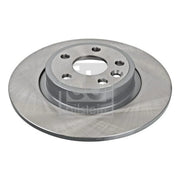 Febi 2 x Solid Rear Brake Discs 108577