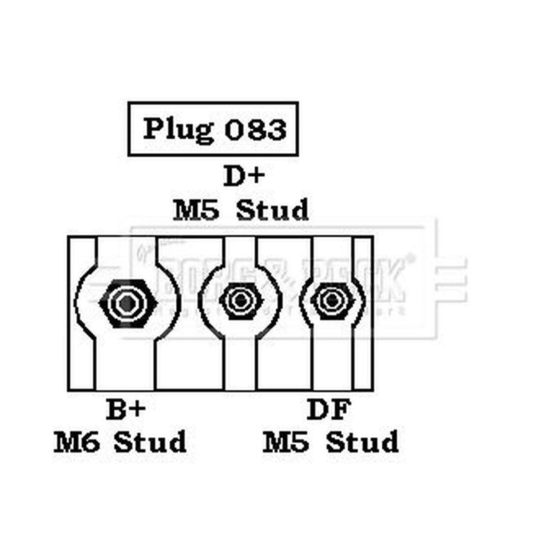 Borg & Beck Car Alternator 12V BBA2677