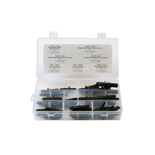 Connect Straight Fuel Line Pipe Connectors Assortment 35pc - CPL