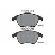 Textar Front Brake Pad Set 2455701