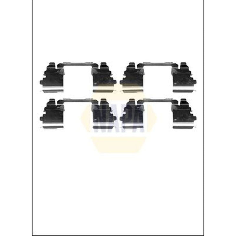 NAPA Brake Pad Accessory Fitting Kit Front NFK1159