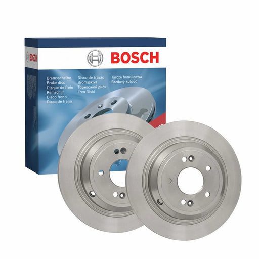 Bosch 2 x Solid Rear Brake Discs 0 986 479 C27