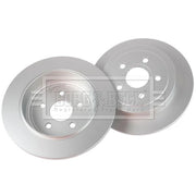 Borg & Beck 2 x Rear Brake Discs BBD5560