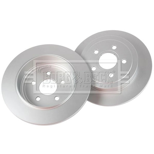 Borg & Beck 2 x Rear Brake Discs BBD5560