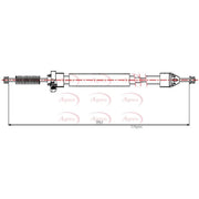 Apec Handbrake Cable Right Rear CAB1622