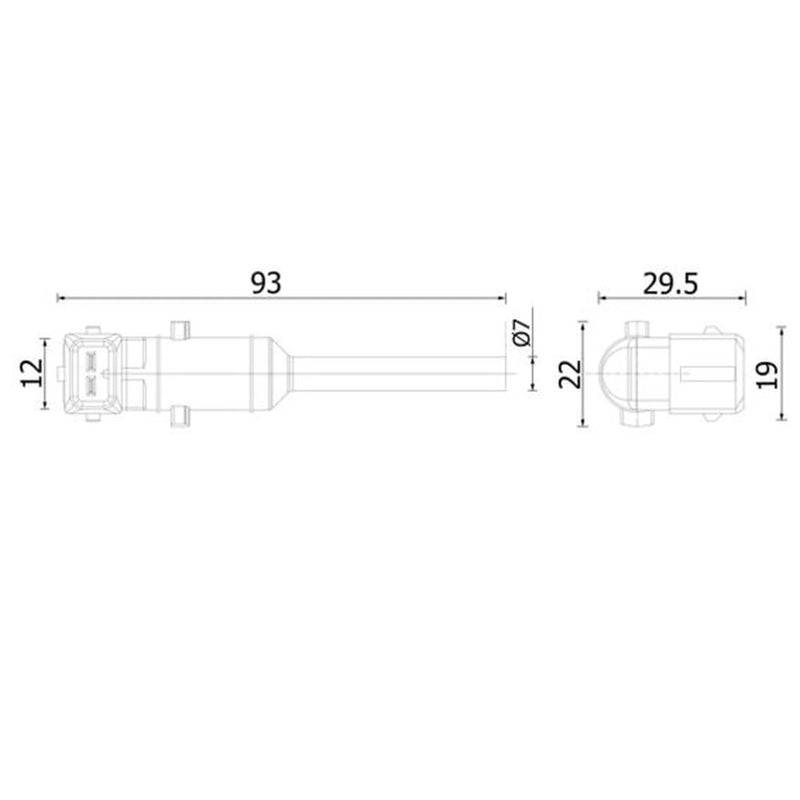 Mahle Coolant Level Switch CRTX 8 000S