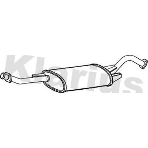 Klarius Box With Centre Pipe Centre CL286L