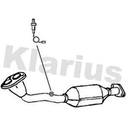 Klarius Catalyst T/A With Pipe (Kit 402329) 322494