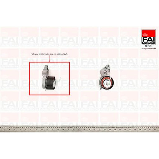FAI Timing Belt Tensioner Pulley OD ID Wide T9315
